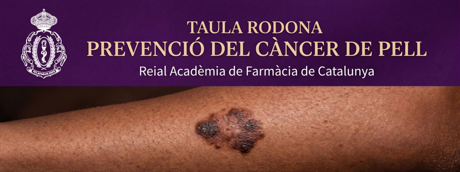 prevencio-cancer-pell-rafc Taula rodona sobre prevenció del càncer de pell a la Reial Acadèmia de Farmàcia de Catalunya