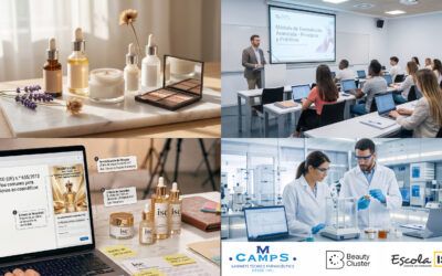 Gabinete Técnico Farmacéutico MCamps 11 Escola ISC renueva el CFGS Marketing Cosmética para el curso 2026-2027 en colaboración con M. Camps y Beauty Cluster